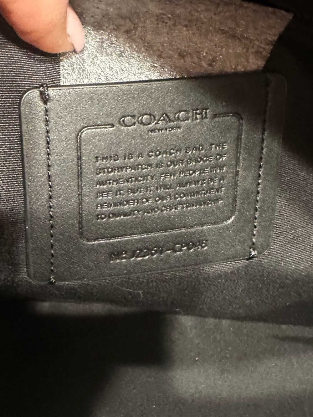Coach Ellery Black Signature Travel Duffle NWOT - Picture 14 of 16